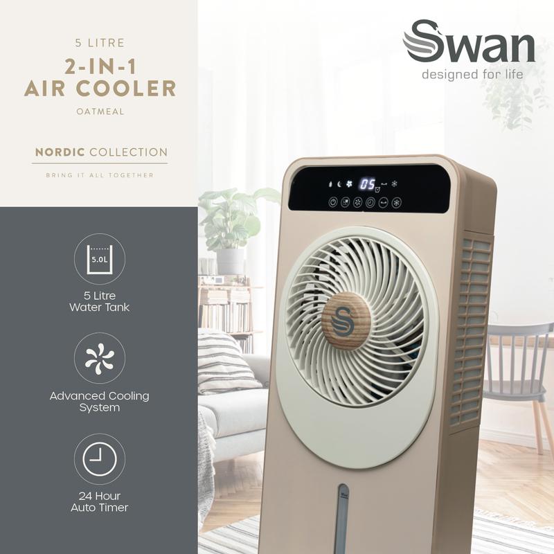Swan 5 Litre Nordic Air Cooler