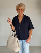 Cleo Blouse - Koop 1 en krijg 1 gratis