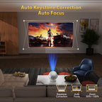 XBJ Smart Portable 4k Projector