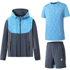 Mens Hooded Tri Set