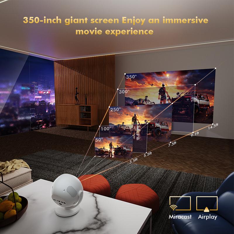 XBJ Smart Portable 4k Projector