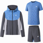 Mens Hooded Tri Set