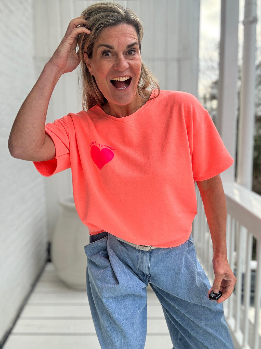 Sweater korte mouw - Koop 1 en krijg 1 gratis