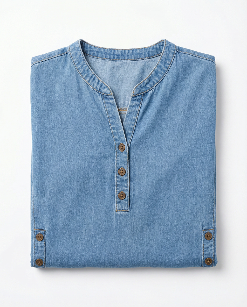 Elora - Denim Overhemd (1+1 GRATIS)