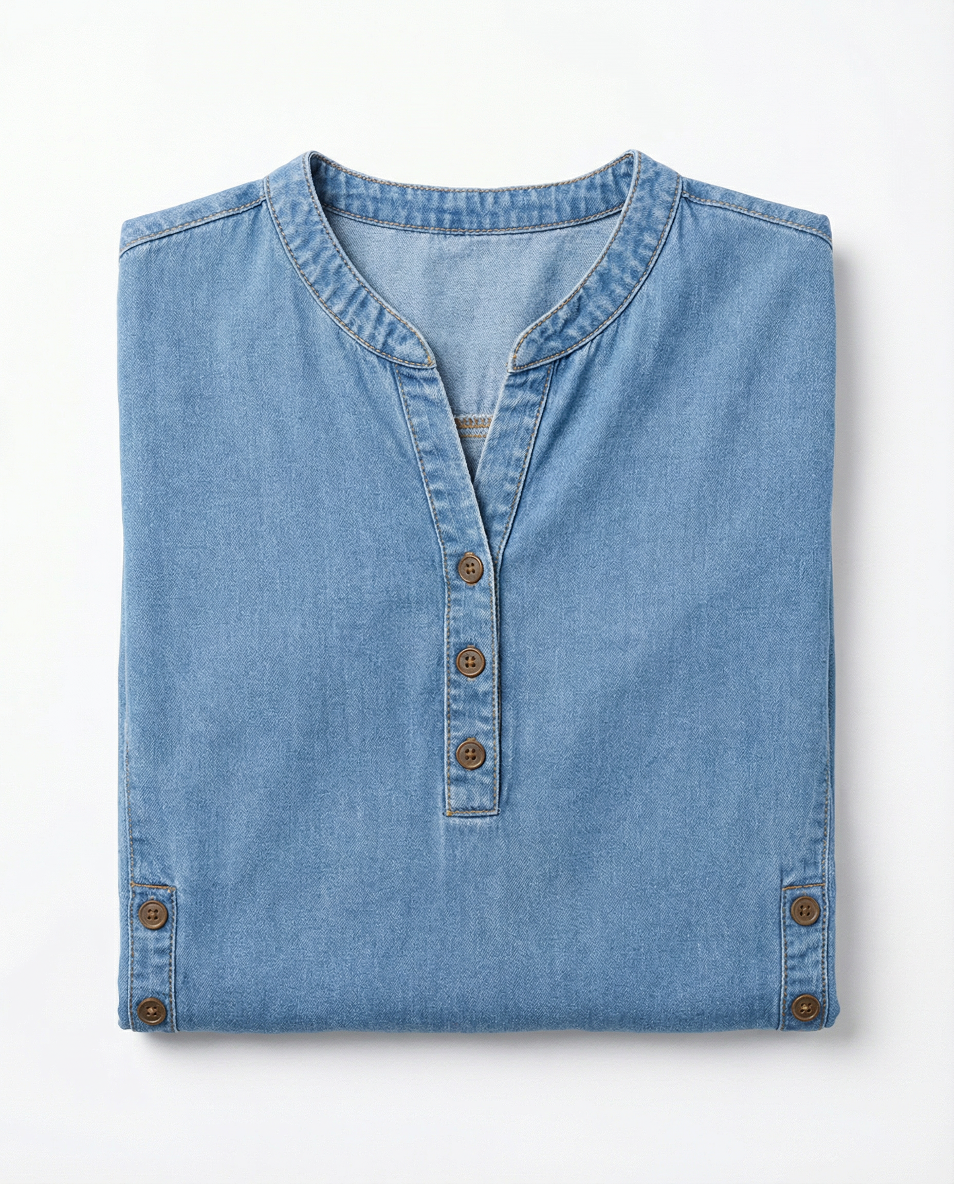 Elora - Denim Overhemd (1+1 GRATIS)